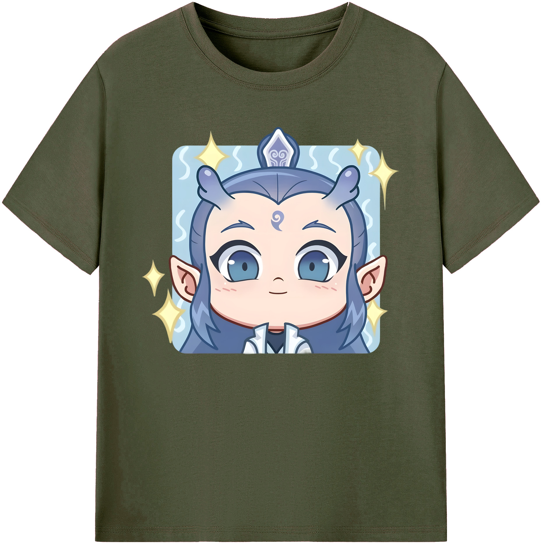 （画像用） Ne Zha 2 ナタ 魔童の大暴れ 綿100％ メンズ半袖Tシャツ｜肌触りやわらか＆通気性